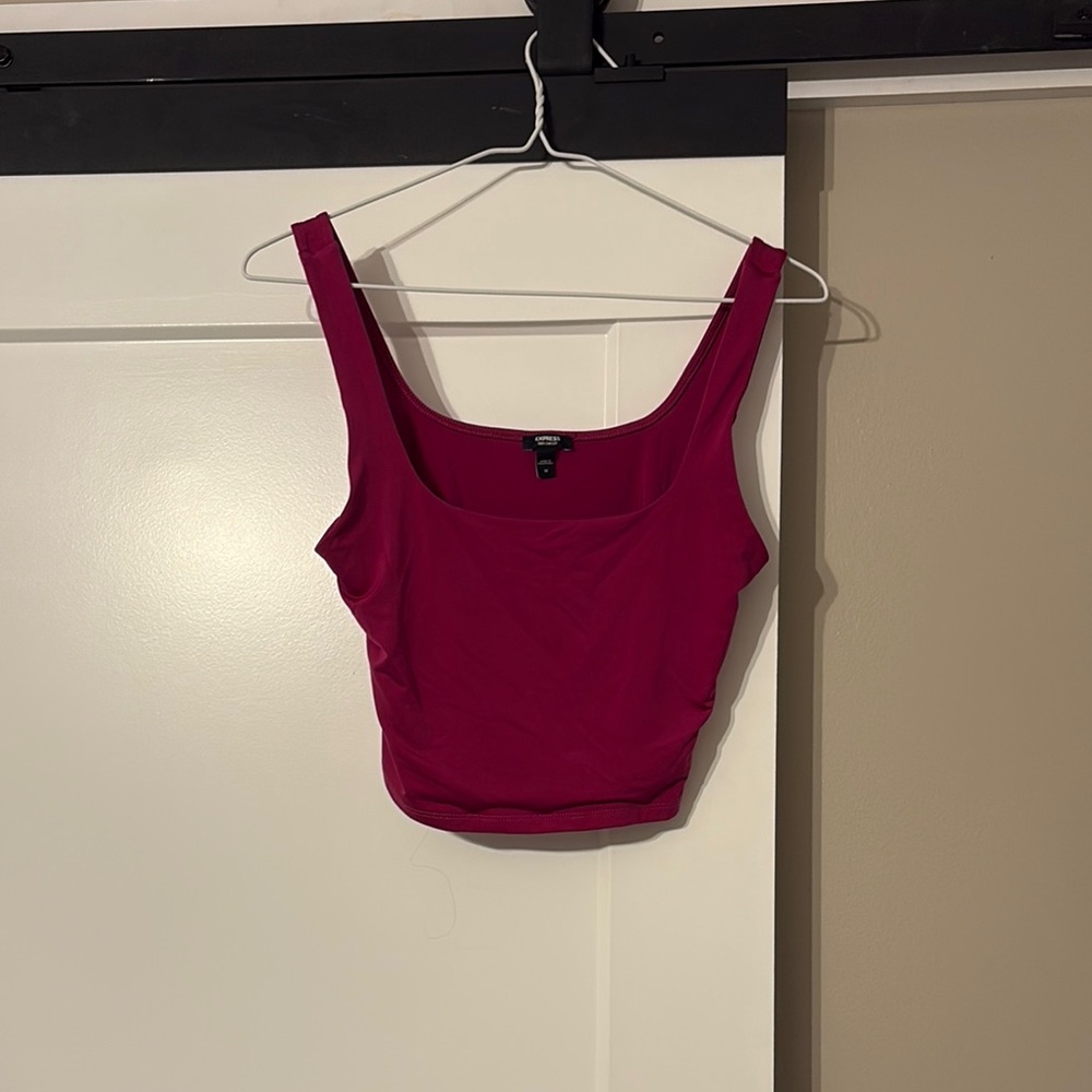 Pink Crop Top